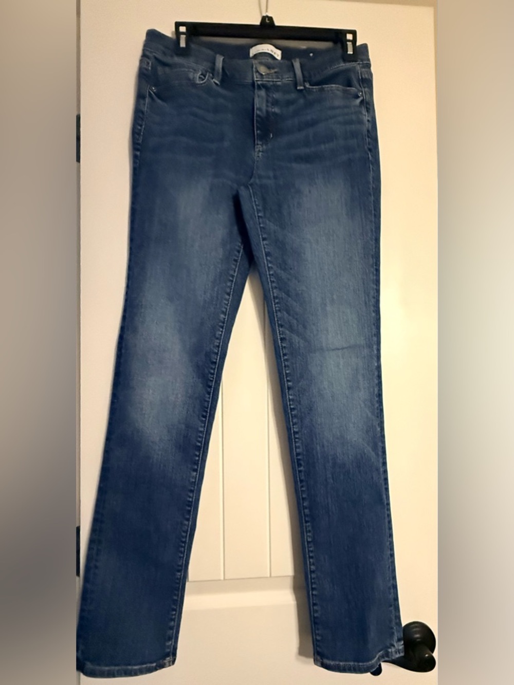 LOFT Ann Taylor Skinny Jeans Blue Modern Straight Size 6x28
